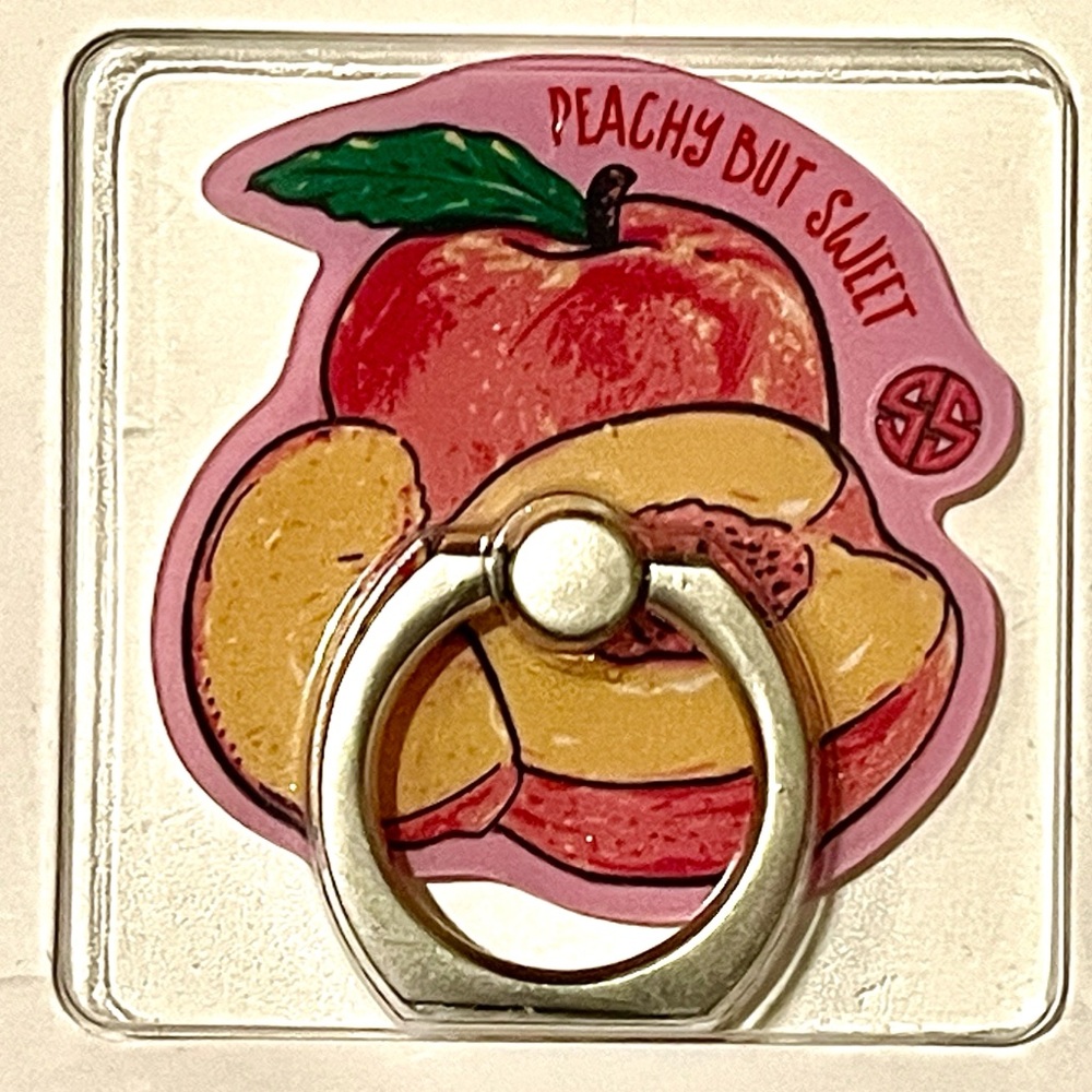 NEW Simply Southern Phone Holder Kickstand – “Peachy But Sweet” Design
